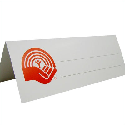 United Way Table Tents (100-pack) - Universal Promotions Universelles