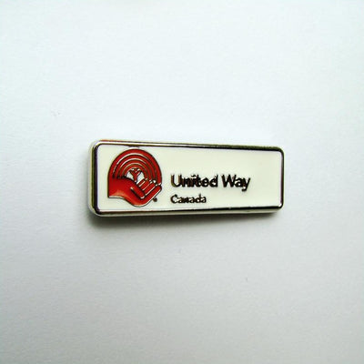 United Way Canada Lapel Pin With Colour Fill - Universal Promotions Universelles