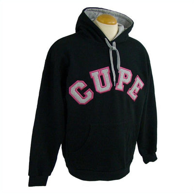 CUPE Varsity Style Hooded Sweatshirt - Universal Promotions Universelles