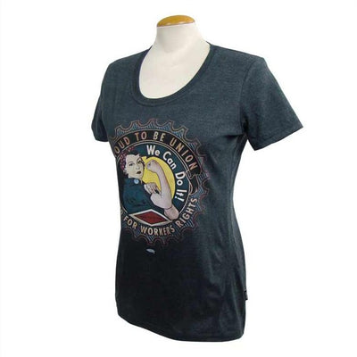 Women's Proud to be Union Rosie T-Shirt - Universal Promotions Universelles