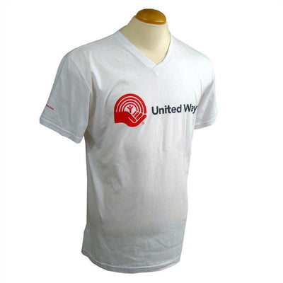 Men's United Way V-Neck T-Shirt - Universal Promotions Universelles